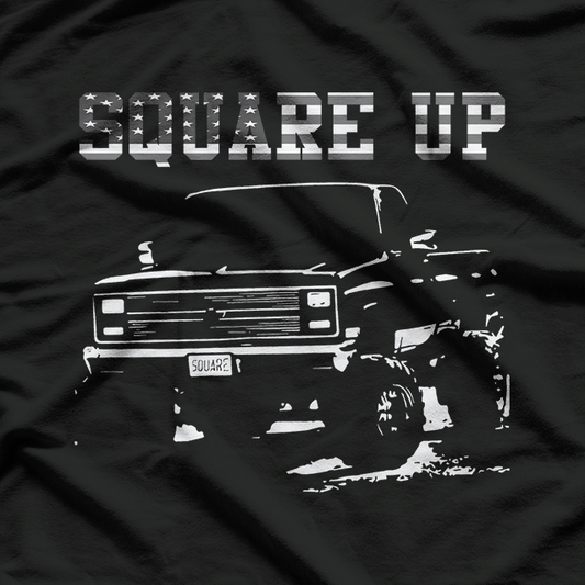 Square Body Chevy Truck USA Squarebody Pickup American T-Shirt