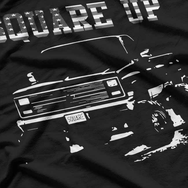 Square Body Chevy Truck USA Squarebody Pickup American T-Shirt