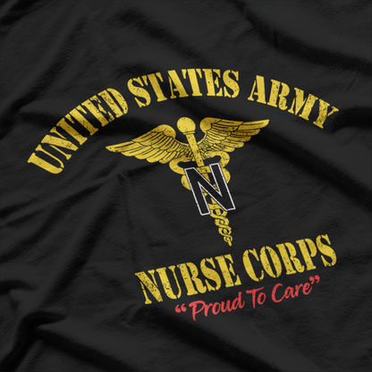 U.S. Army Nurse Corps Veteran Proud To Care Veterans Day T-Shirt