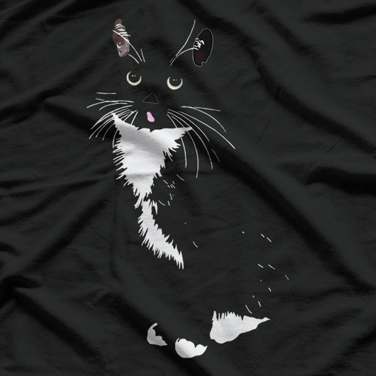 Black Cat Tuxedo Black Cat Cute T-Shirt