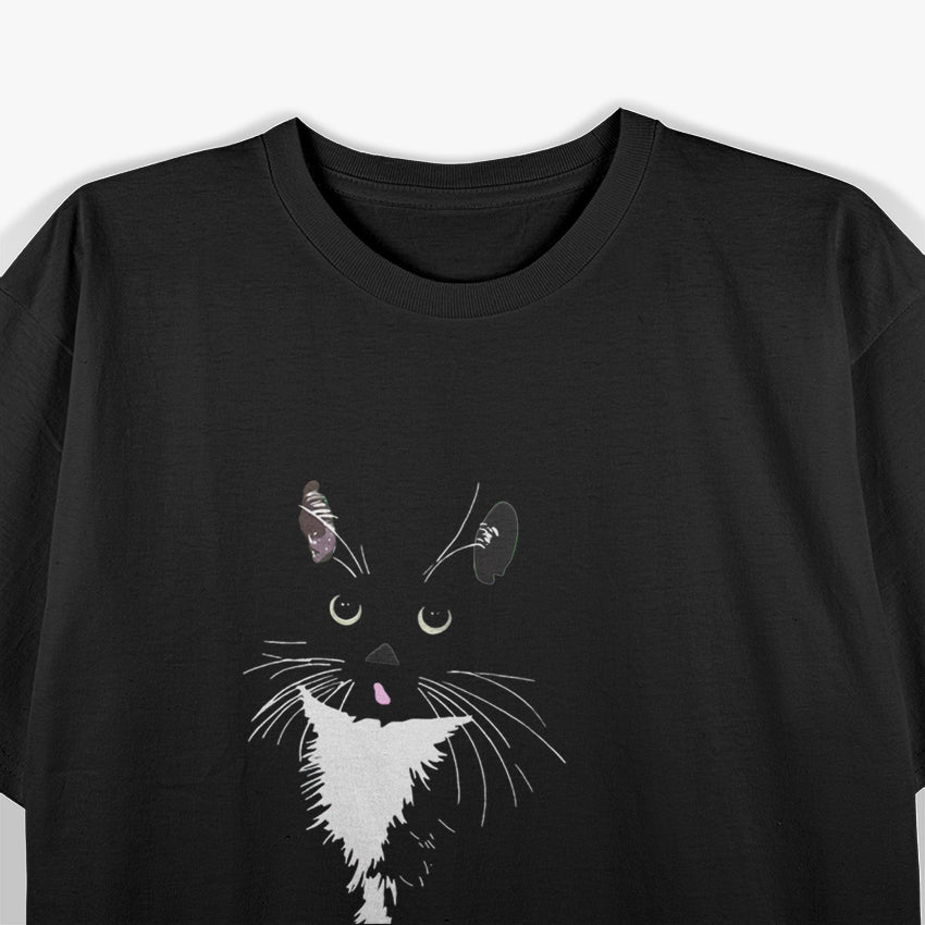 Black Cat Tuxedo Black Cat Cute T-Shirt