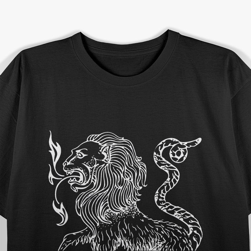 Chimera Greek Mythology and the Beast of Ancient Greece T-Shirt