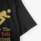 One Legged Butt Kicking Contest Leg Amputee Humor Joke T-Shirt
