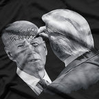 Let's Go Brandon Trump Writes on Biden's Forehead T-Shirt