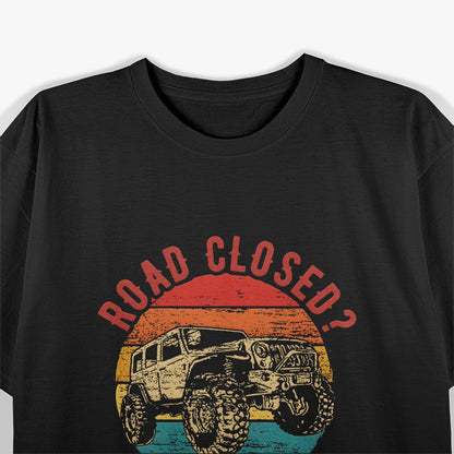 4x4 All Wheel Drive Off Road Car Vintage Retro 70s 80s T-Shirt