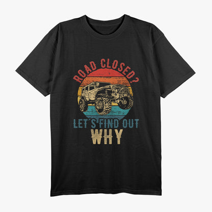 4x4 All Wheel Drive Off Road Car Vintage Retro 70s 80s T-Shirt