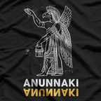 Anunnaki Ancient Astronauts and the Mystery of Our Origins T-Shirt