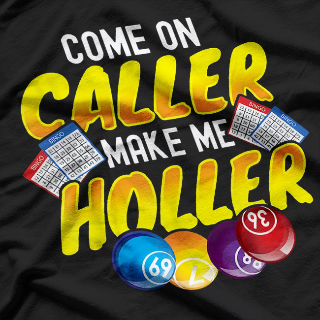 Bingo Lottery Game Lucky Players T-Shirt