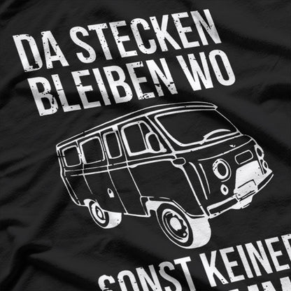 Buhanka UAZ-452 Kleintransporter Offroad Russland T-Shirt