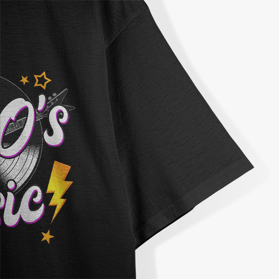 I Love 80's Music Retro Design for Nostalgic Music Lovers T-Shirt