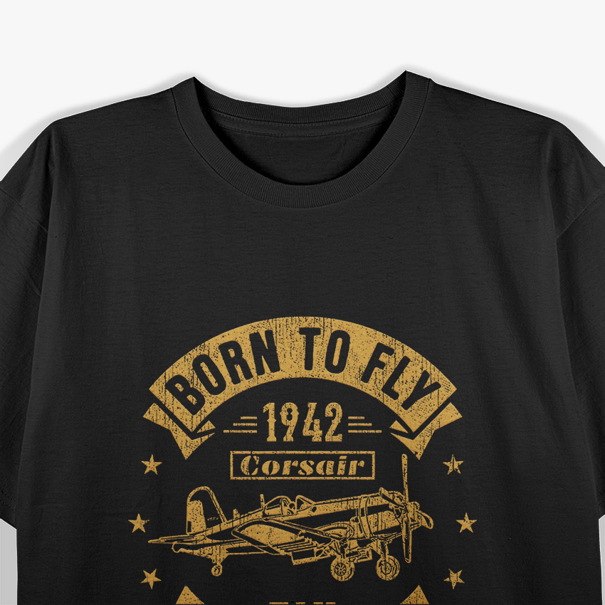 Corsair F4U WW2 Plane Aircraft Aviation Airplane T-Shirt