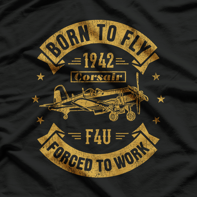 Corsair F4U WW2 Plane Aircraft Aviation Airplane T-Shirt