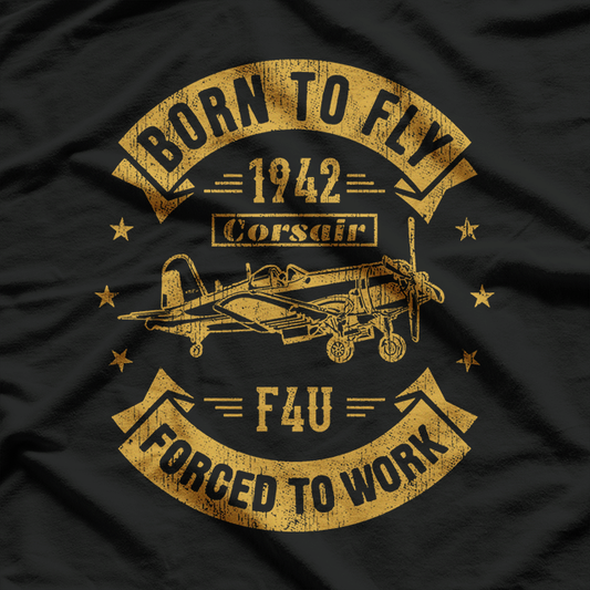 Corsair F4U WW2 Plane Aircraft Aviation Airplane T-Shirt