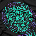 Fenrir Wolf Vargr: The Legendary Nordic Wolf of Norse and Viking T-Shirt