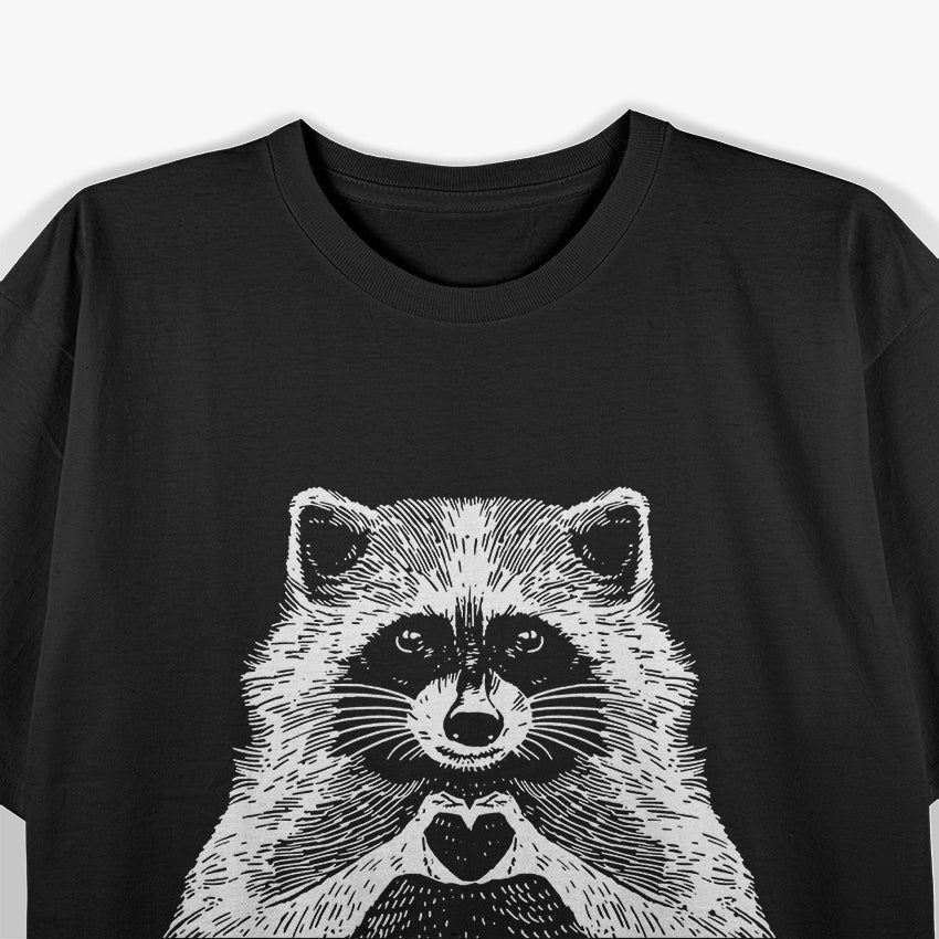 Love Raccoon T-Shirt