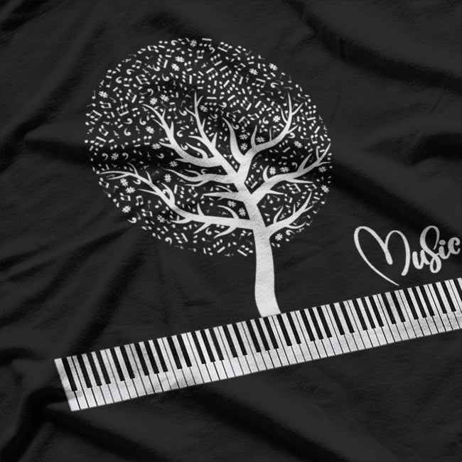 Music Tree Piano T-Shirt