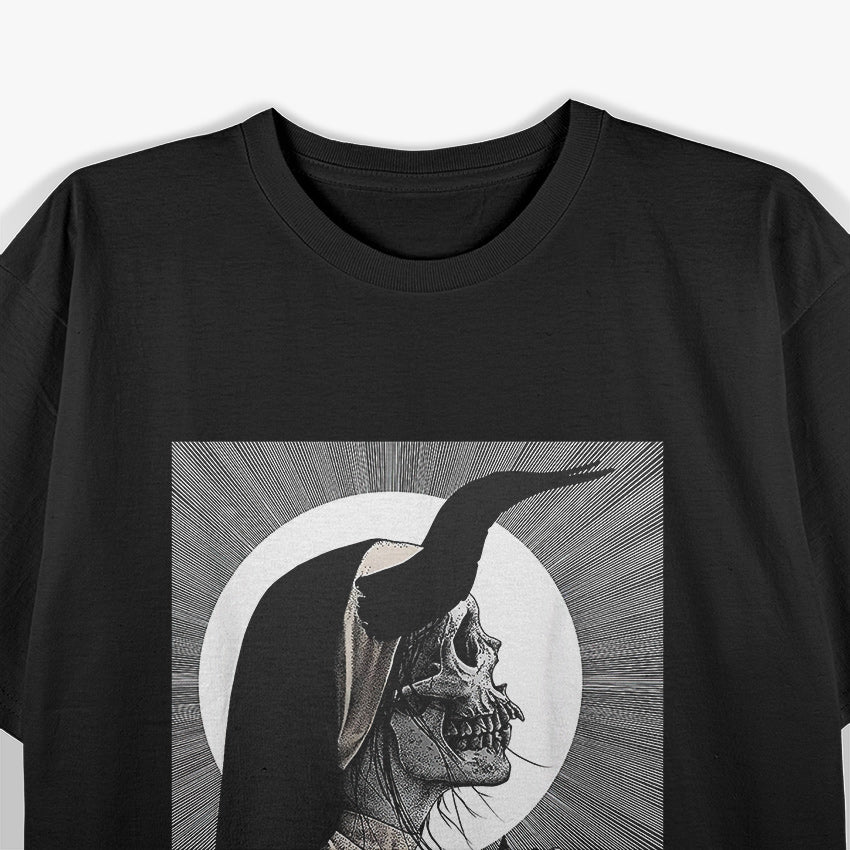 Occult Gothic Dark Satanic Unholy Witchcraft Grunge for Emo and Goth Souls T-Shirt