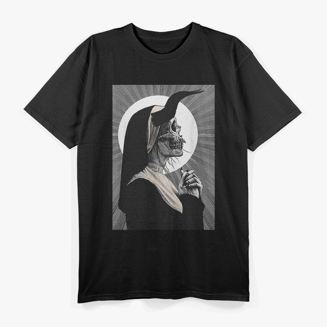 Occult Gothic Dark Satanic Unholy Witchcraft Grunge for Emo and Goth Souls T-Shirt
