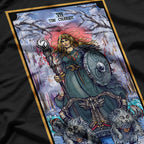 The Goddess Freyja: The Chariot Tarot Card - Norse Pagan Witchcraft T-Shirt