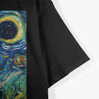 Cute Shiba Inu Back Starry Night T-Shirt