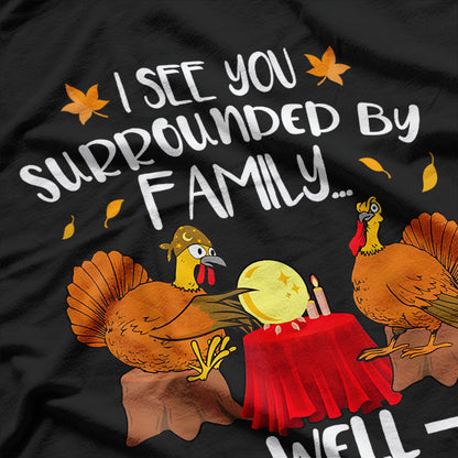 Funny Thanksgiving Just Here For The Turkey T-Shirt