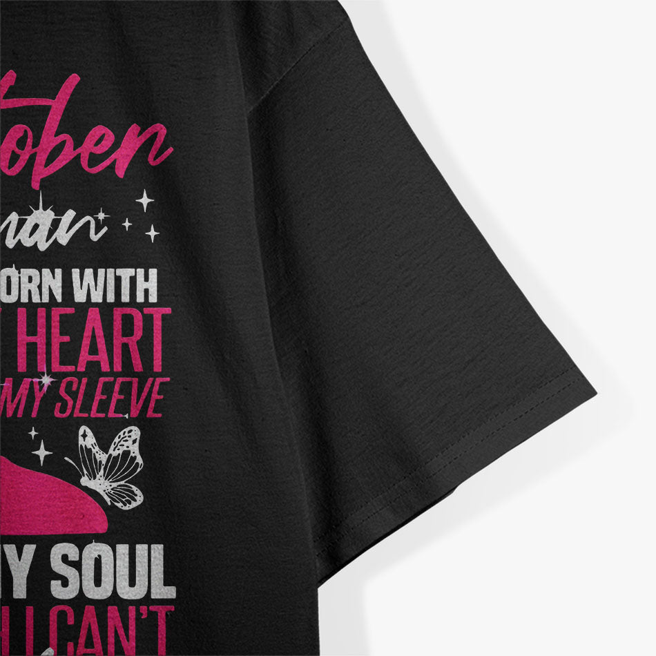 October Women Birthday Funny T-Shirt