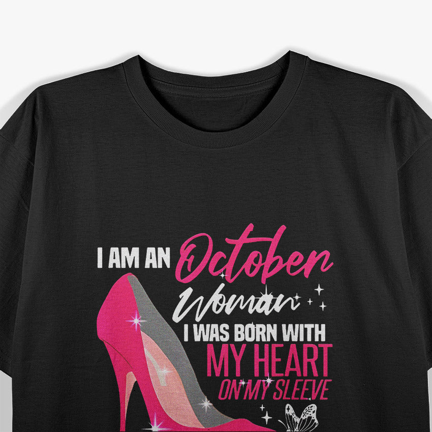 October Women Birthday Funny T-Shirt