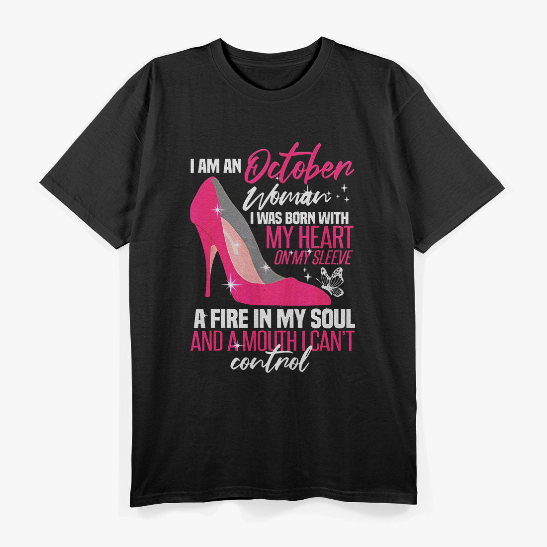 October Women Birthday Funny T-Shirt