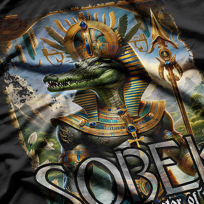 Sobek The Crocodile God Ancient Egypt T-Shirt