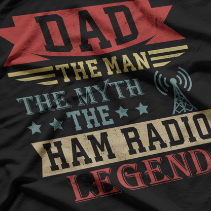 Amateur Ham Radio Operator Dad T-Shirt