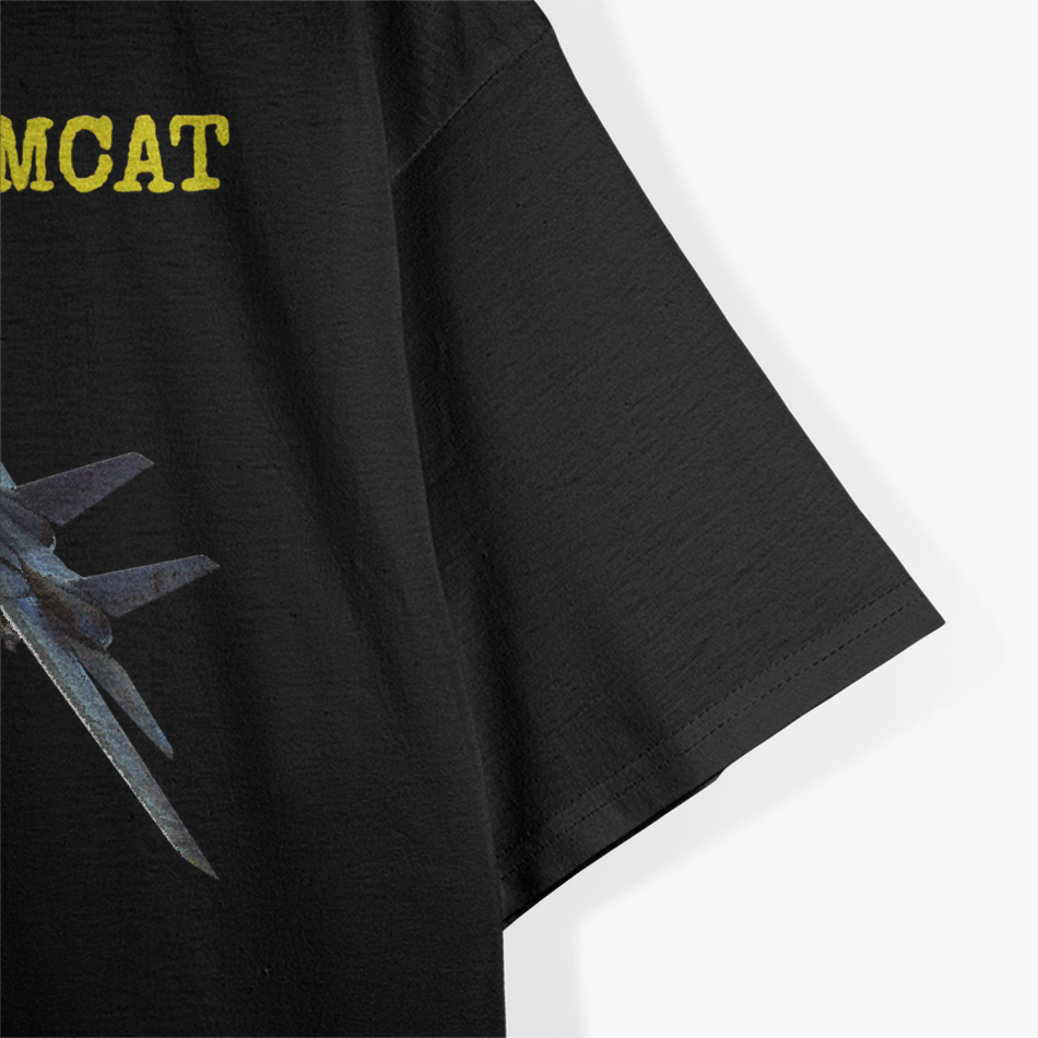 American Naval Aviation F 14 Tomcat In Action Veteran T-Shirt