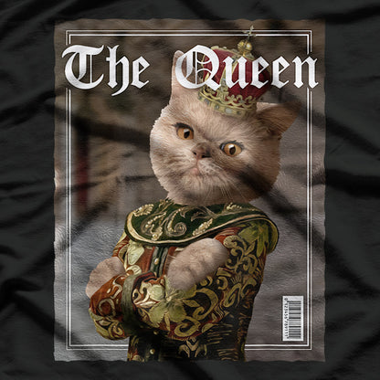 Beautiful Queen Cat Nice Cat Design T-Shirt