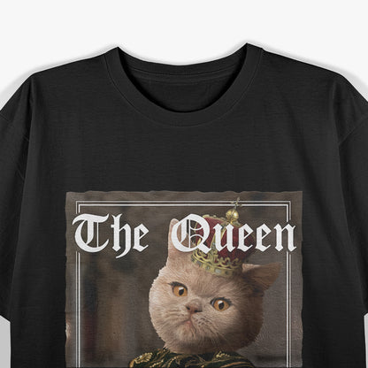 Beautiful Queen Cat Nice Cat Design T-Shirt