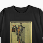 The Dark Hermit Tarot A Journey into Solitude, Introspection, and Inner Wisdom T-Shirt