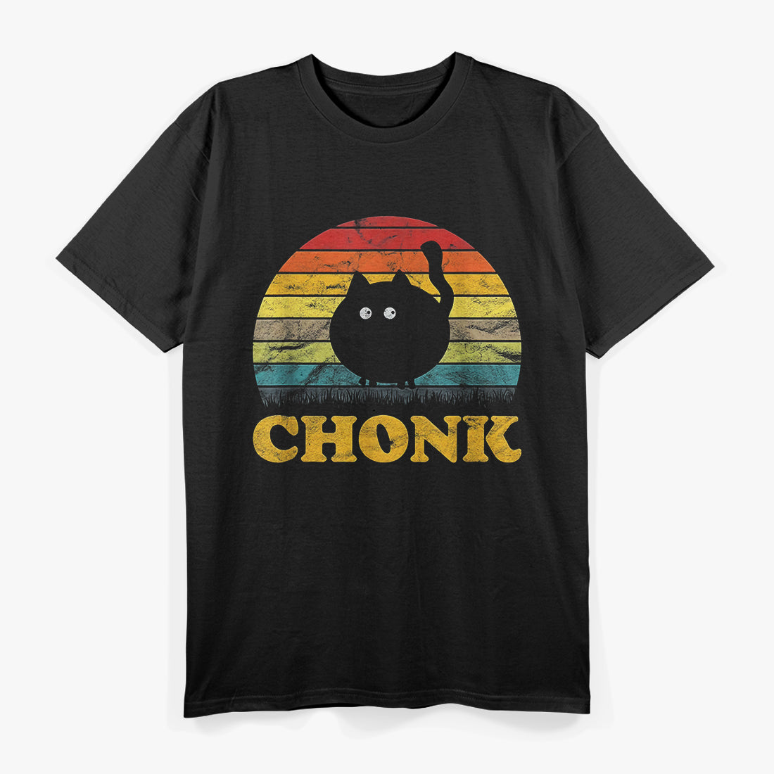 Vintage Chonk Cat Funny T-Shirt