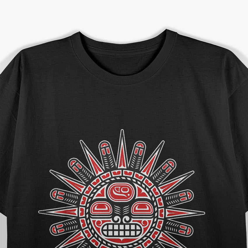 Haida Sun Native American Tribal Art T-Shirt