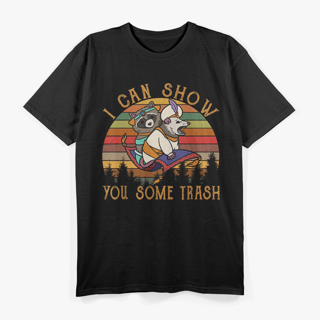 I Can Show You, Racoon Possum Vintage T-Shirt