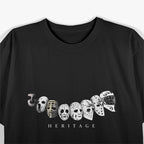 Ice Hockey Goalie Evolution Vintage to Modern Masks T-Shirt