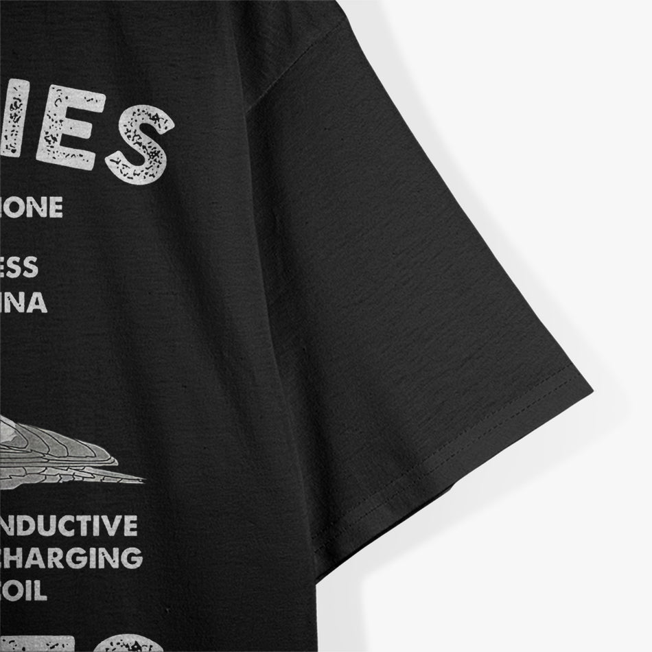 Bird Anatomy If it Flies it Spies Bird Watching T-Shirt