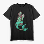 Mermaid Skeleton Costume A Spooky, Underwater Twist on Classic Style T-Shirt