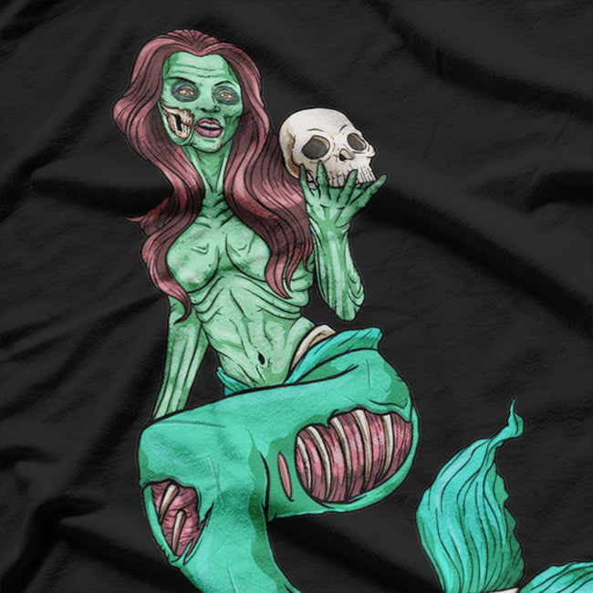 Mermaid Skeleton Costume A Spooky, Underwater Twist on Classic Style T-Shirt