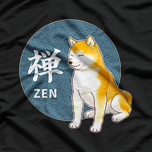 Meditating Shiba Inu T-Shirt