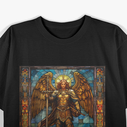 Saint Michael the Archangel Protector and Warrior of Light T-Shirt