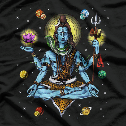 Shiva The Hindu God of Destruction and Transformation T-Shirt