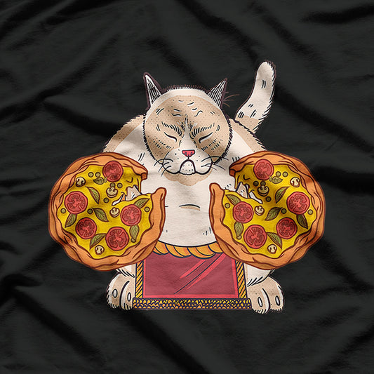 Cute Pizza Cat Tee T-Shirt