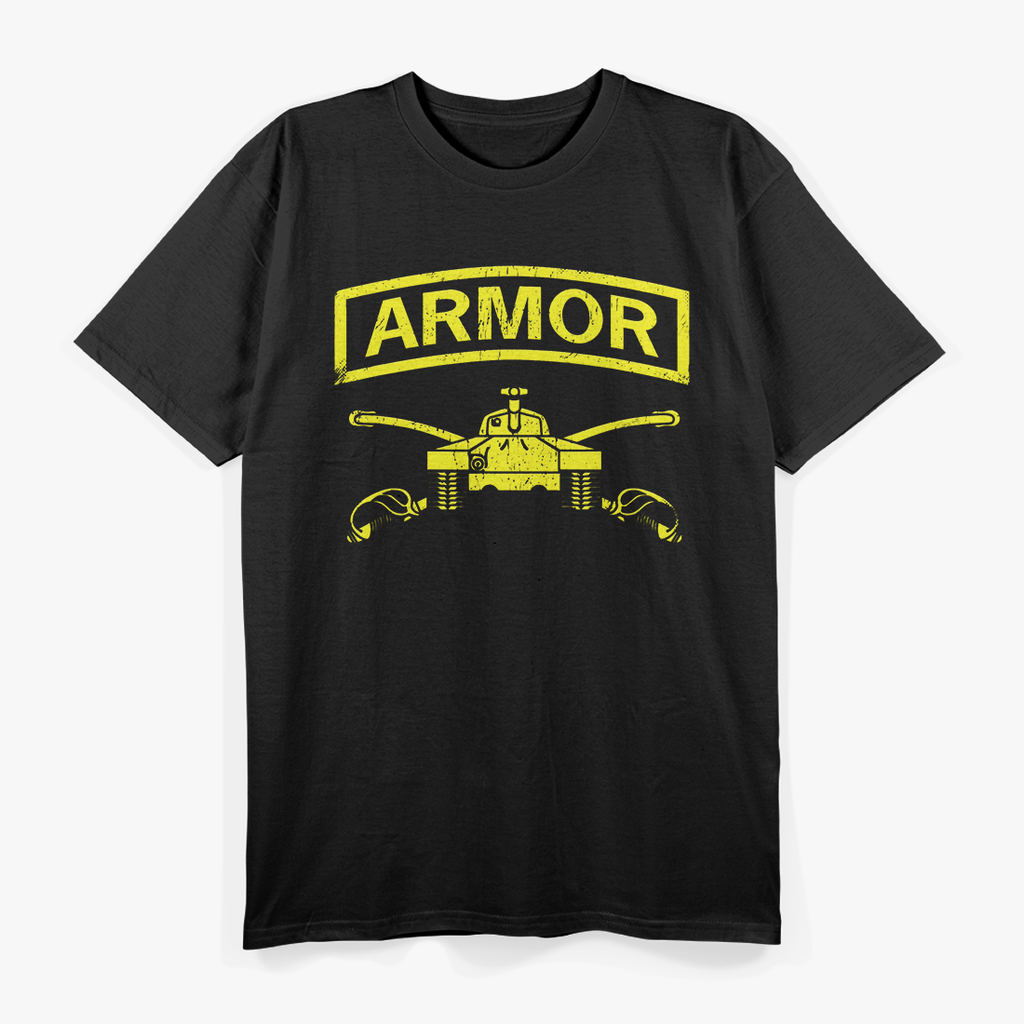 US Army Armor Tab Design with Insignia T-Shirt