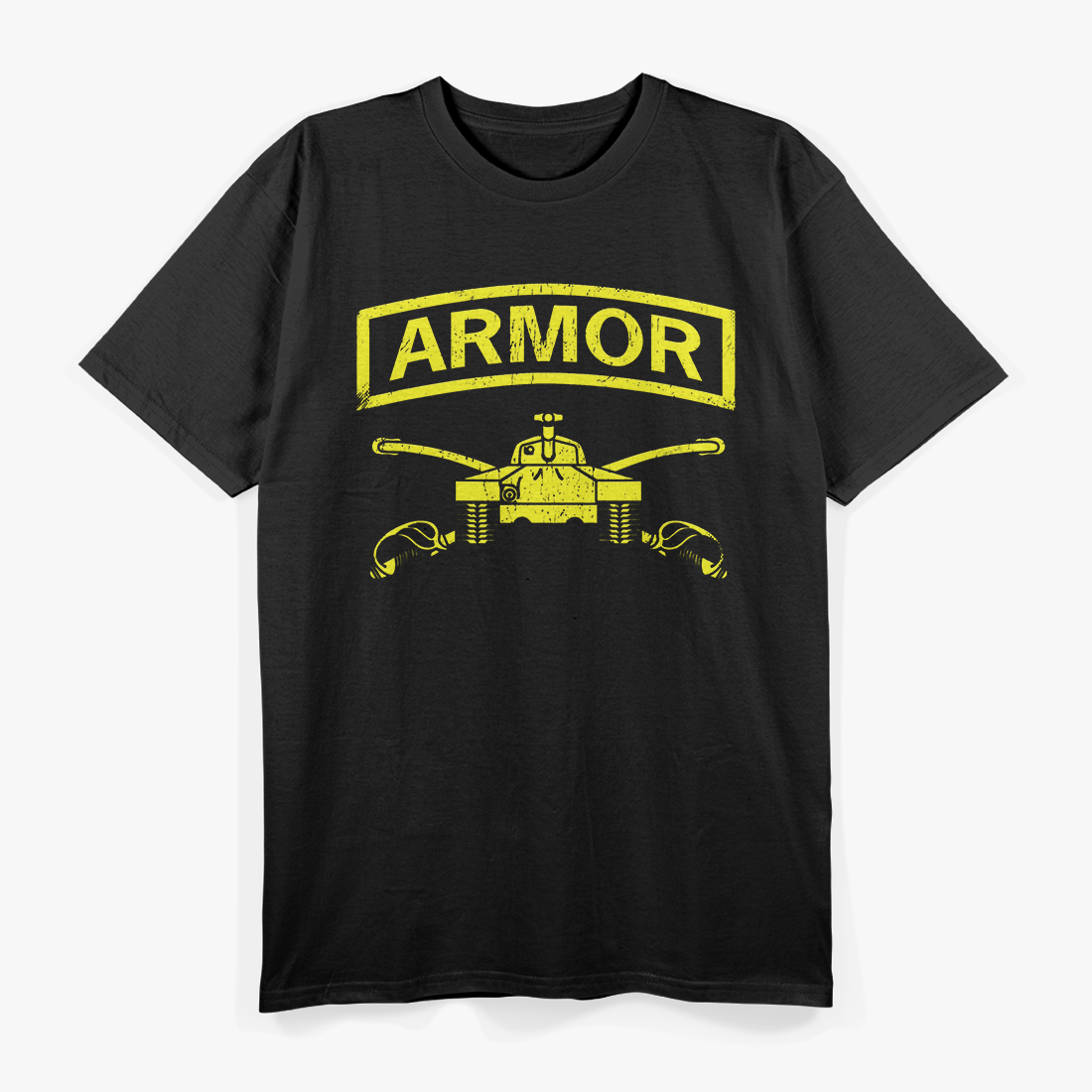 US Army Armor Tab Design with Insignia T-Shirt