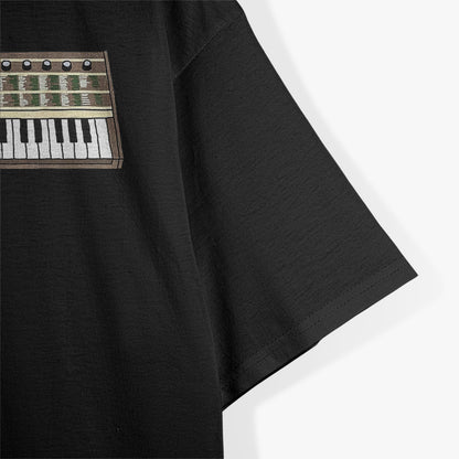 Vintage Synth Keyboard Electronic Music Synthesizer Retro Vibes T-Shirt