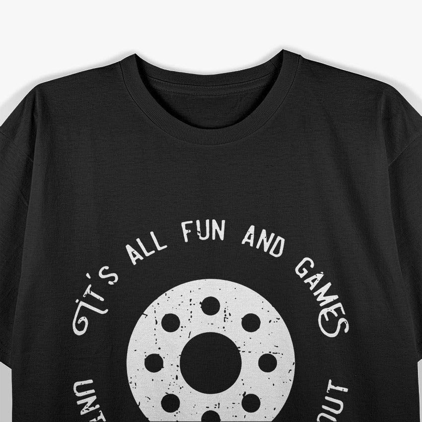 Funny Sewing Design Fun and Games T-Shirt