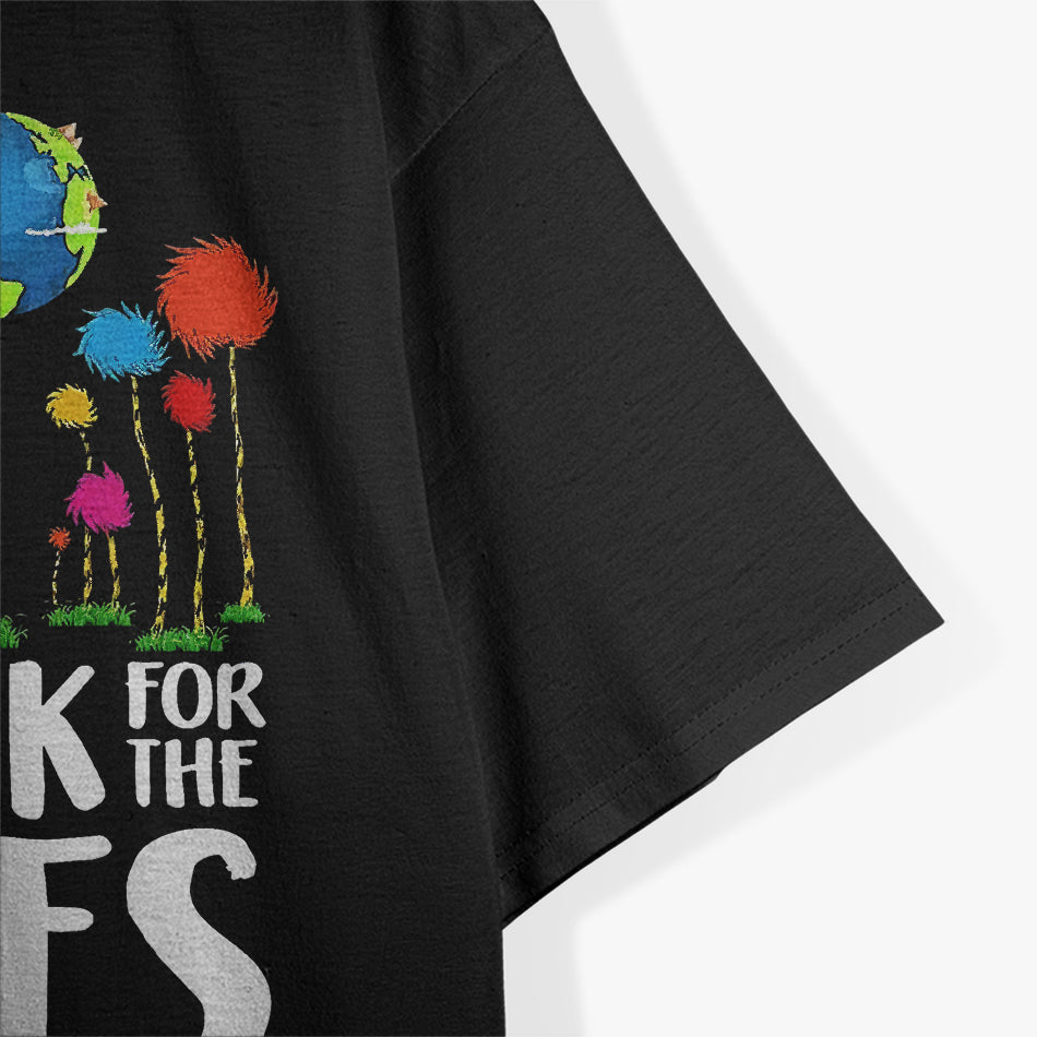 Speak For Trees Earth Day Save Earth Inspiration Hippie T-Shirt